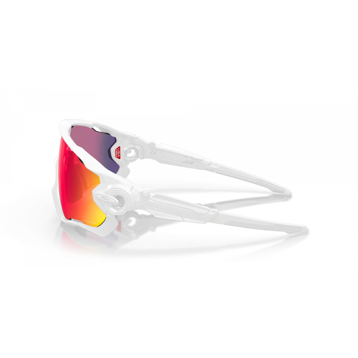 Oakley Jawbreaker polished white PRIZM ROAD