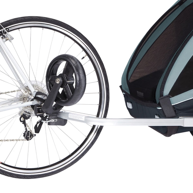THULE cykeltrailer Blå Coaster XT Beslag medfølger