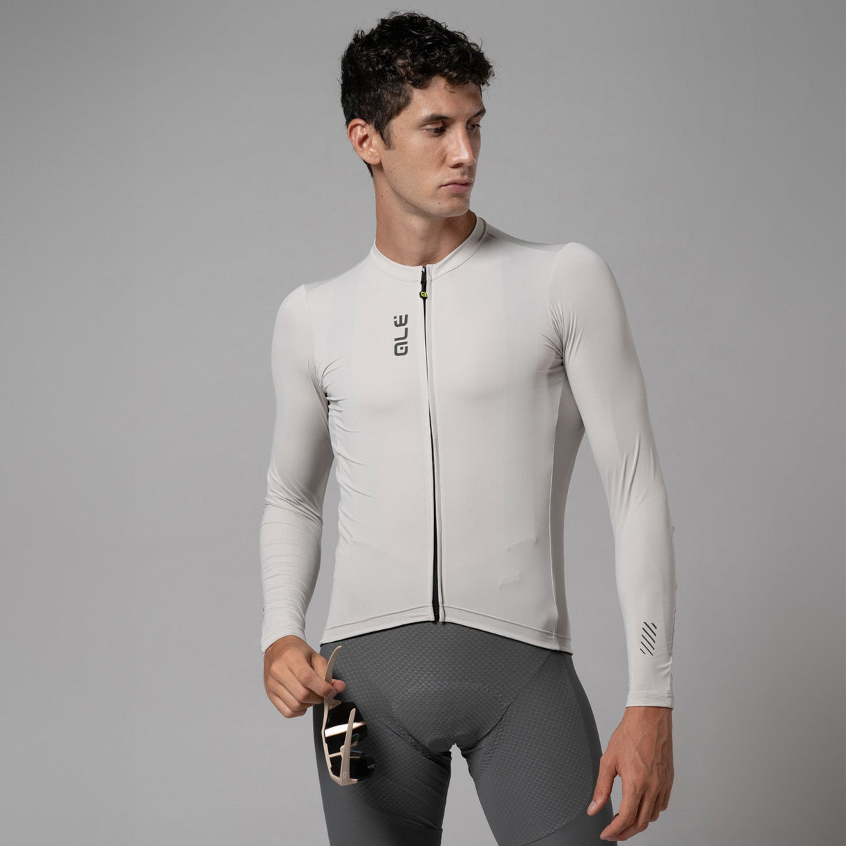 Alé Pragma Color Block LS Jersey – Stone