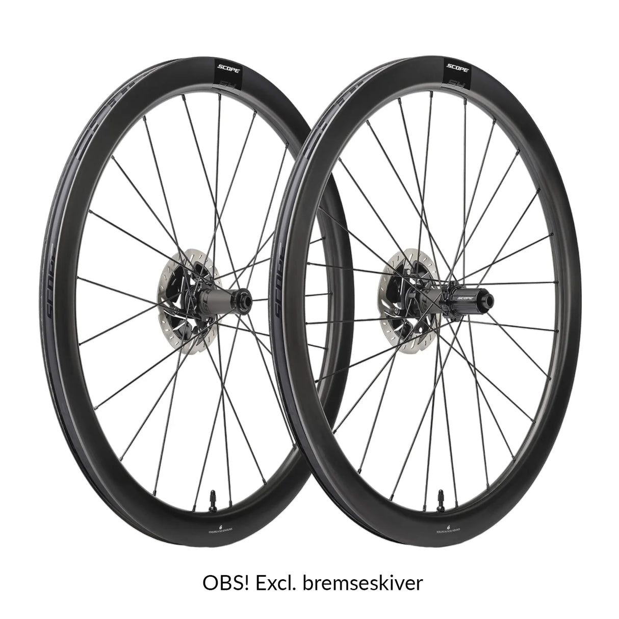 Scope S4 Carbon Disc Hjulsæt