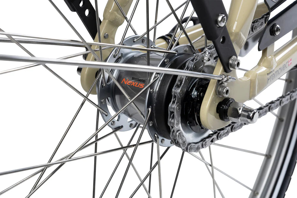 Batribike Core E1 – Forhjulsmotor Cashmere Shiny