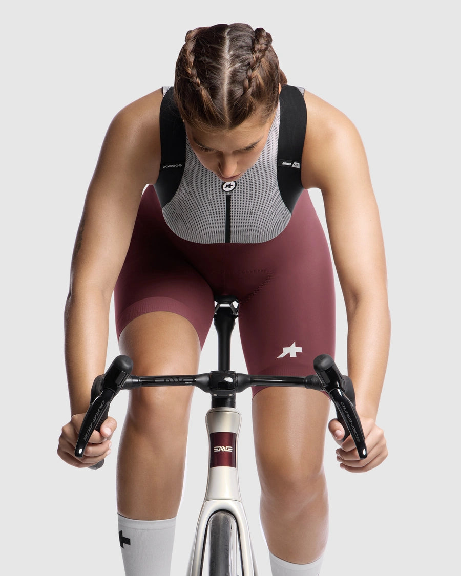 ASSOS Uma GT Bib Shorts S11 Kvinde Burgundy Red