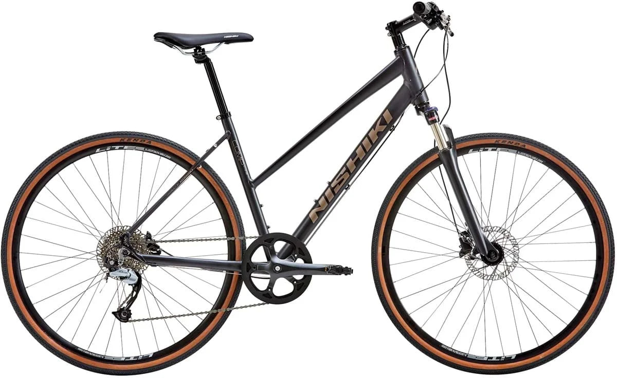 Nishiki Comp Nine X Black Silk 9 speed Dame