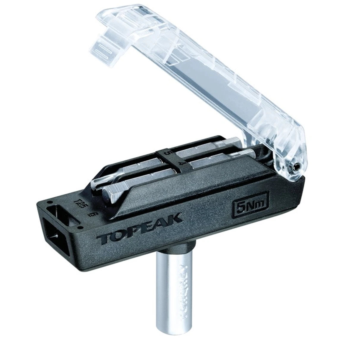 Topeak Momentnøgle 5 Nm Torque Nøgle m. 4 Bits