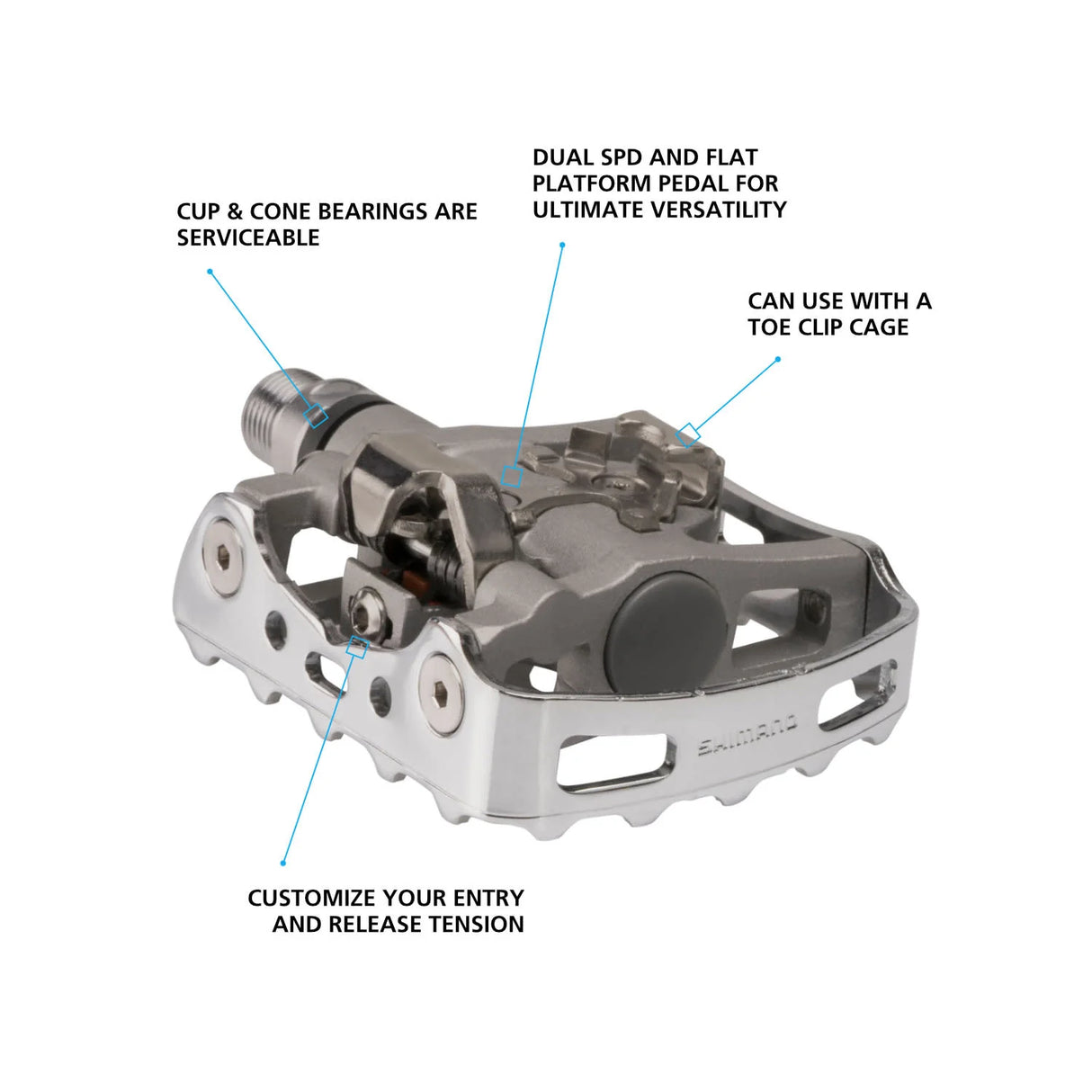Shimano PD-M324 Pedaler