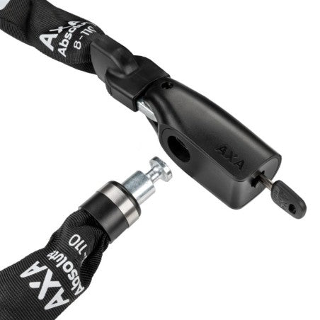 AXA Absolute Kædelås 110 cm / 8 mm – Sort