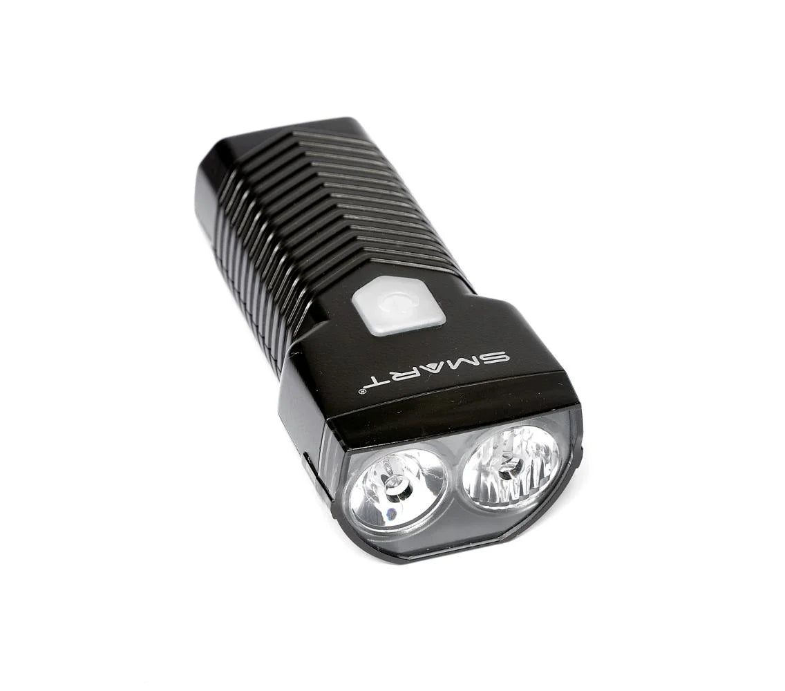 SMART LED 1500 LUMEN Front alu/sort usb