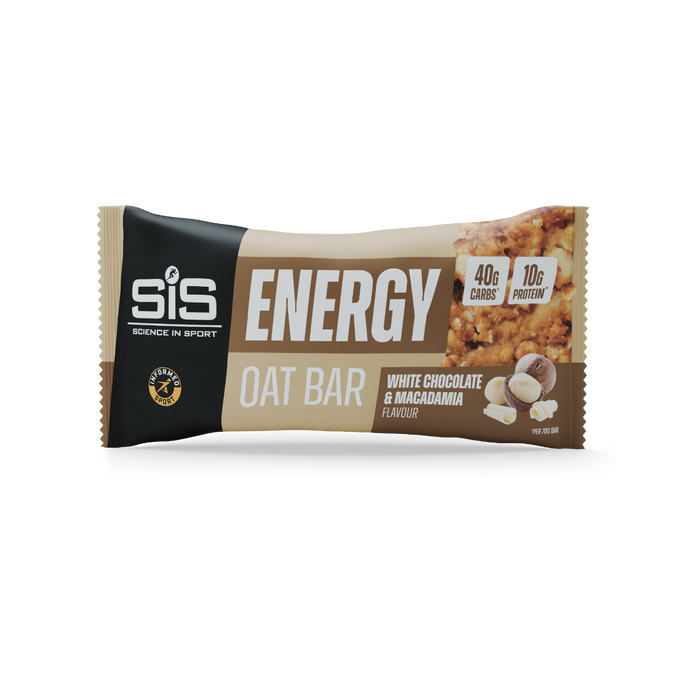 SIS GO Energy White Choc Macadamia Oat Bar 4x70g