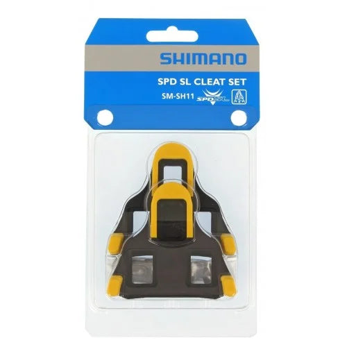 Shimano SM-SH11 SPD-SL Klamper Gul (6° Bevægelighed)