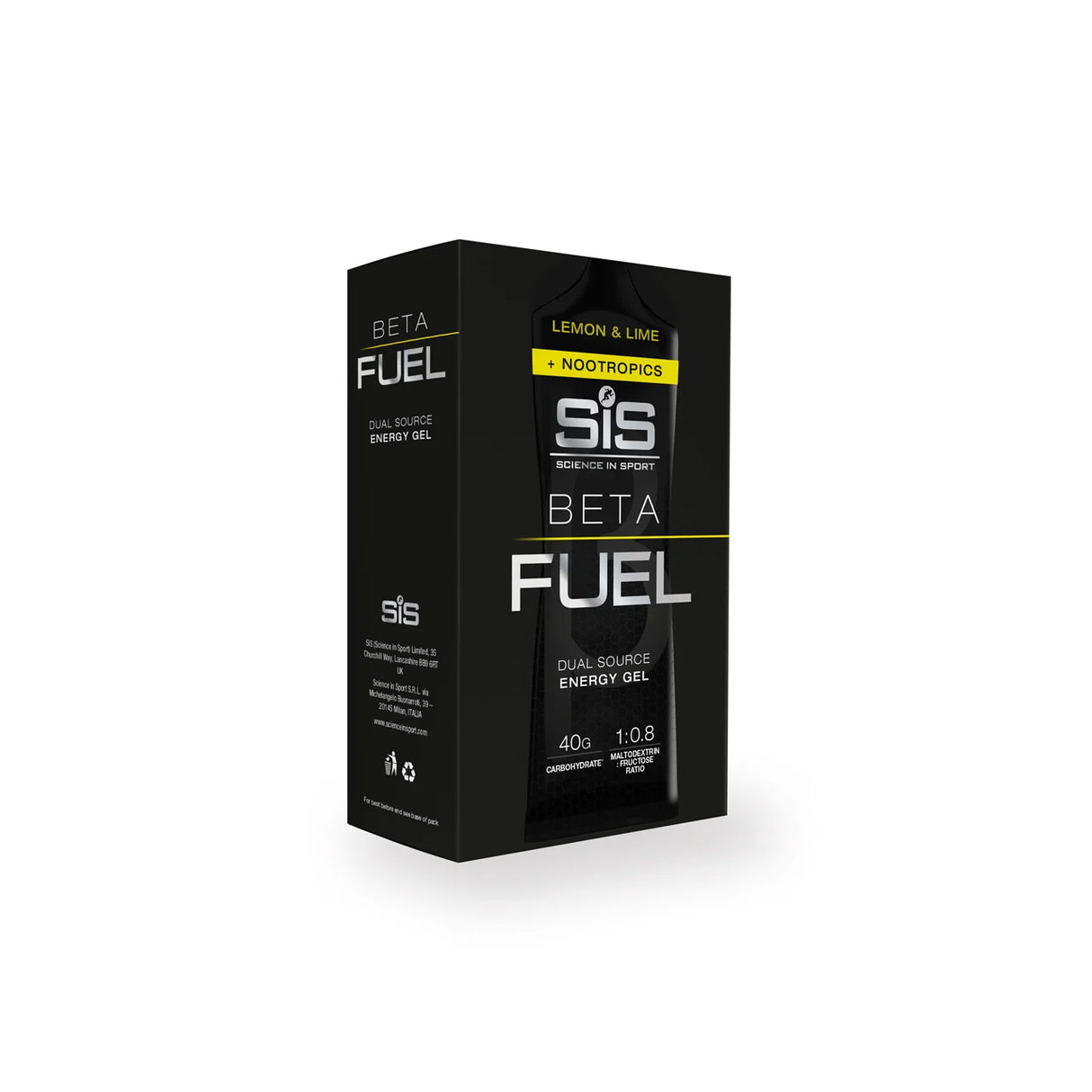 SiS Beta Fuel Gel + Nootropics 6 stk