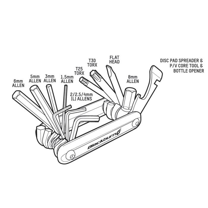Blackburn Grid 13 Multitool