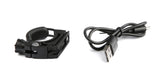 Lygte SMART DUE 200 LED LUMEN Front alu/sort USB-C SuperFlash 200LM