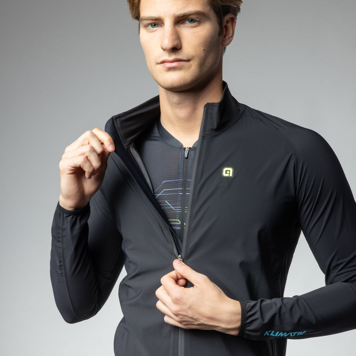 Alé Klimatik Guscio Racing Regnjakke – Black