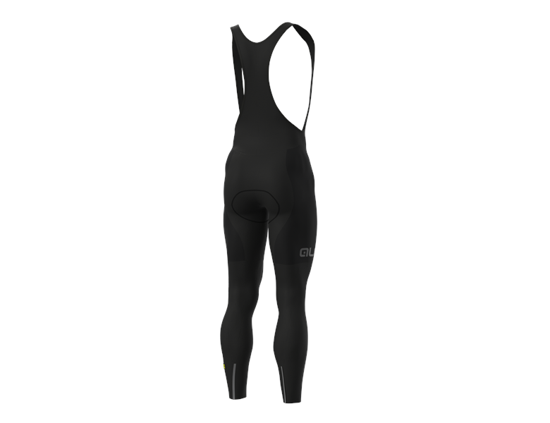 Alé Solid Nordik Vinter Bibtights med pude – Black