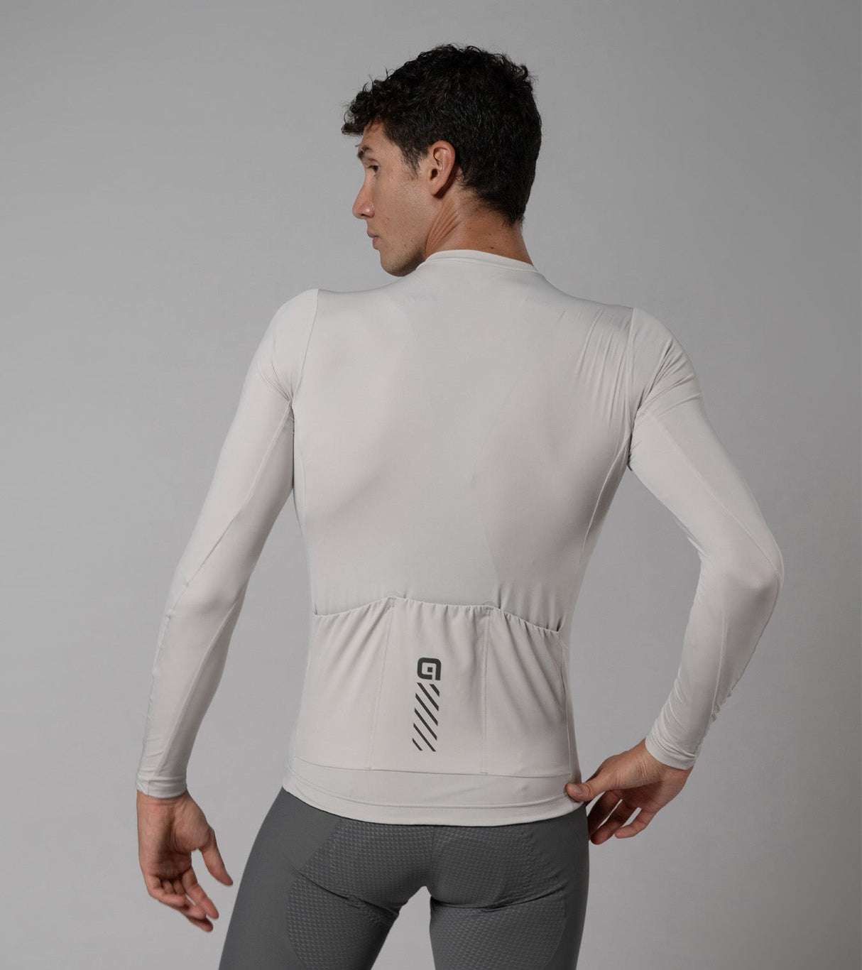 Alé Pragma Color Block LS Jersey – Stone