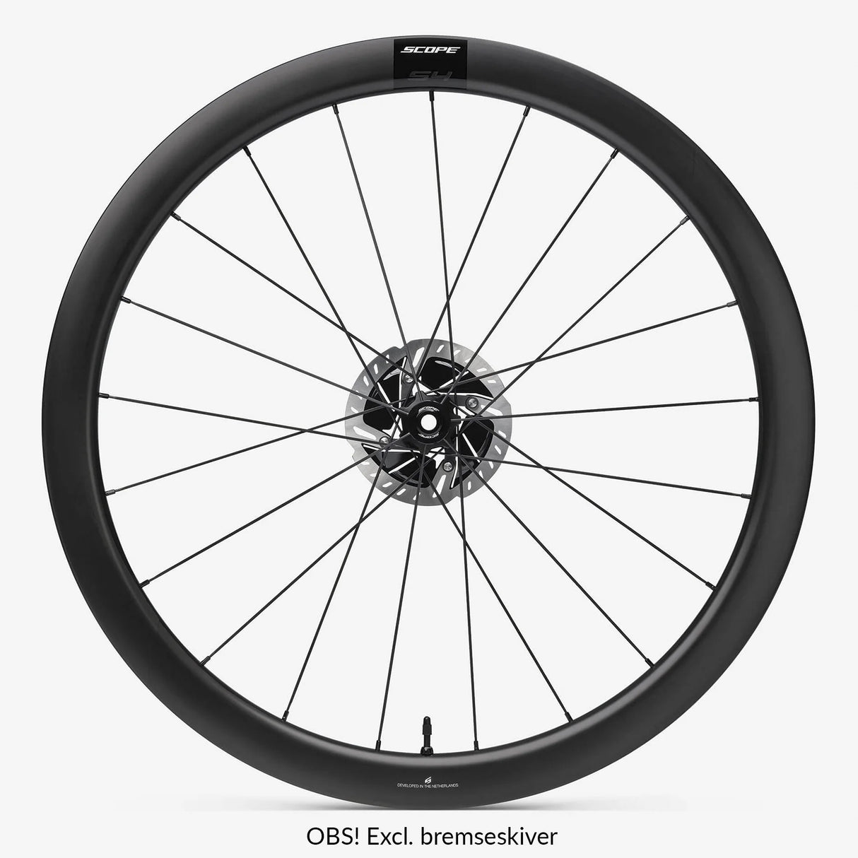 Scope S4 Carbon Disc Hjulsæt