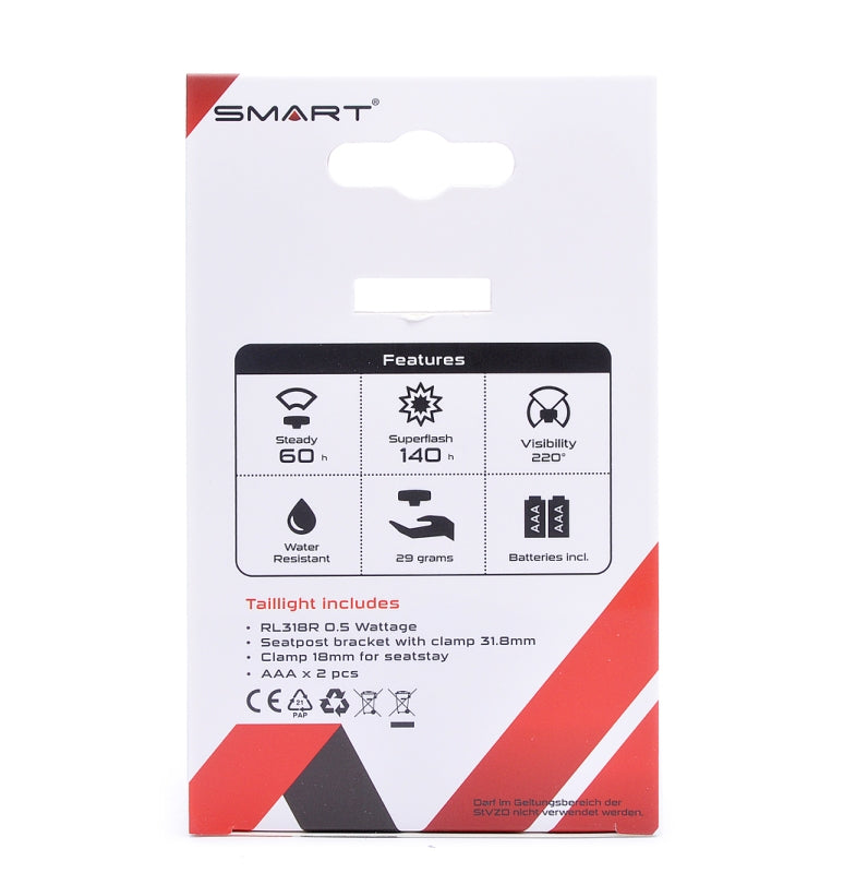 SMART SuperFlash RL318R Baglygte