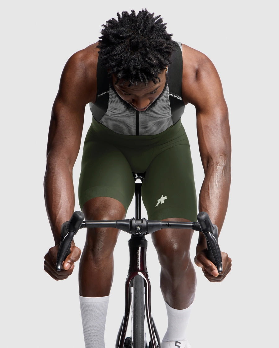 ASSOS MILLE GT BIB SHORTS S11 Moss Green