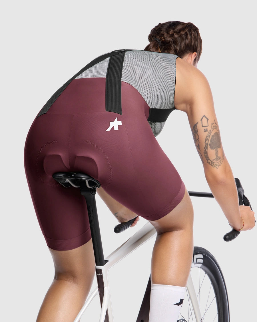 ASSOS Uma GT Bib Shorts S11 Kvinde Burgundy Red