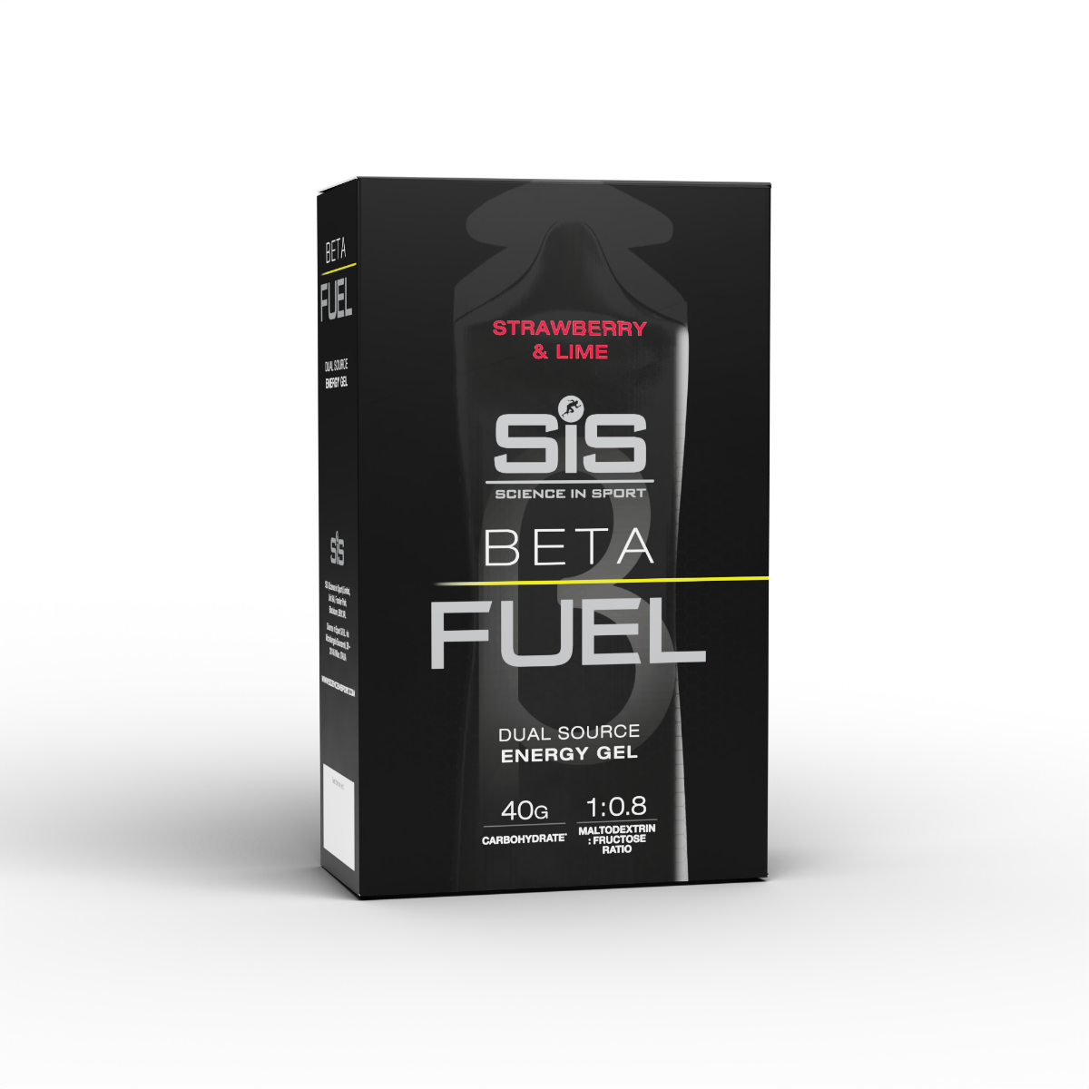 SiS Beta Fuel Gel Jordbær & Lime – 60 ml (6 stk)