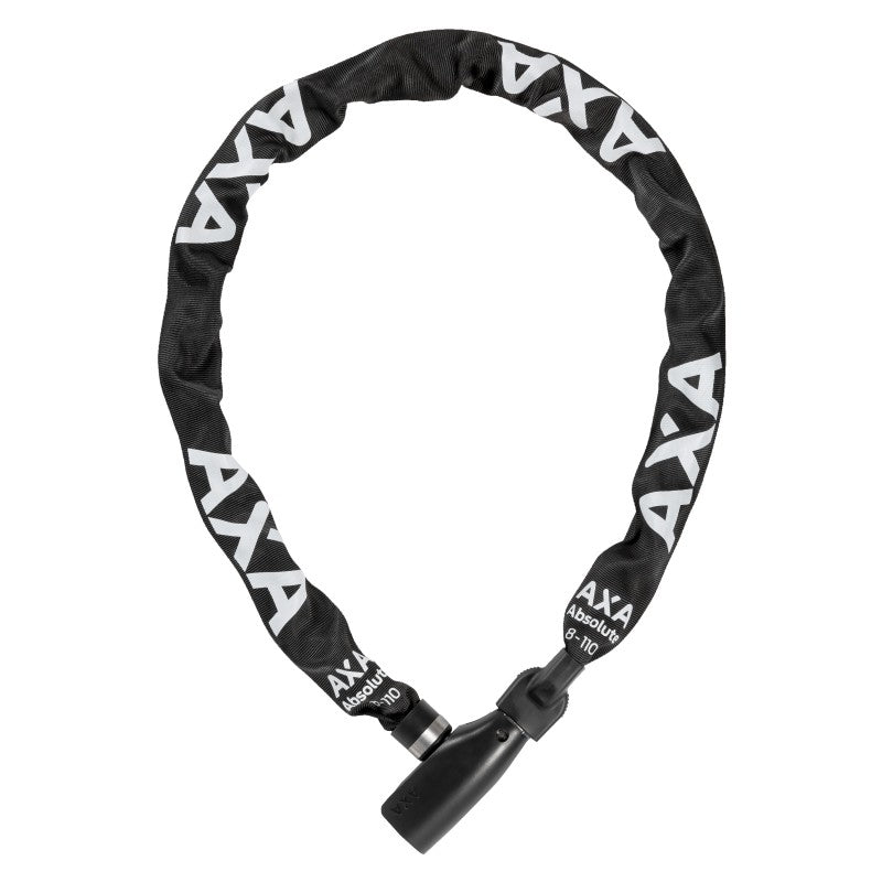 AXA Absolute Kædelås 110 cm / 8 mm – Sort
